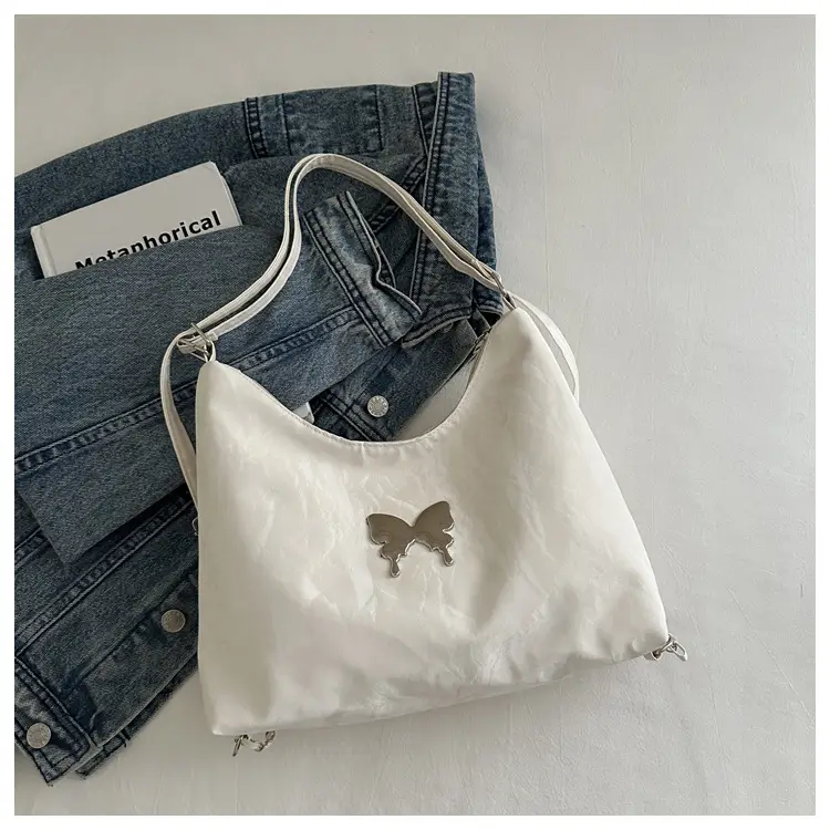 Blue Butterfly Crossbody Tote Bag for Women — feature 30