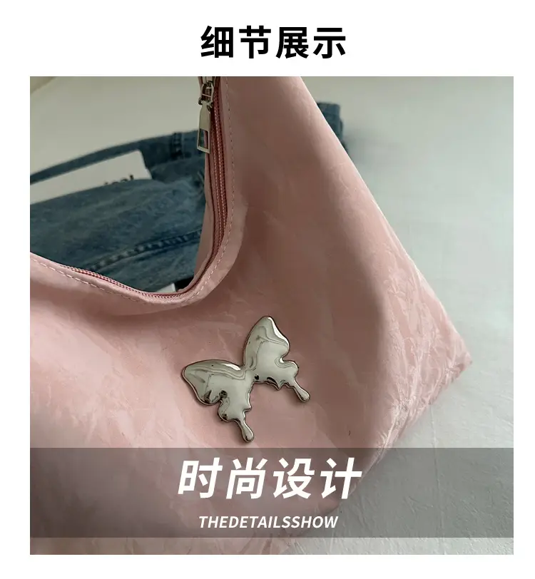 Blue Butterfly Crossbody Tote Bag for Women — feature 4