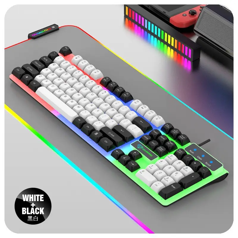 Notebook External K380 Keyboard Retro Round Keycap Mute Button Notebook Desktop Universal Neutral Keyboard