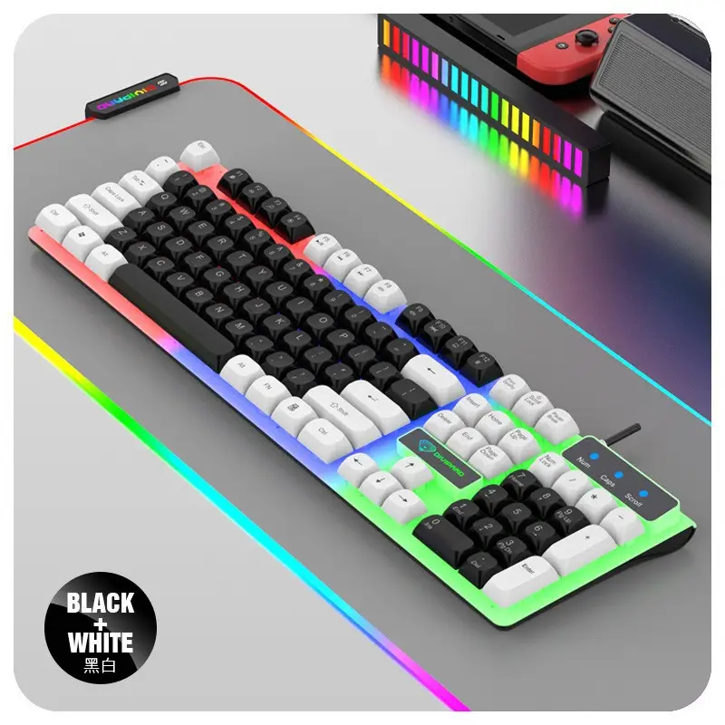 Notebook External K380 Keyboard Retro Round Keycap Mute Button Notebook Desktop Universal Neutral Keyboard
