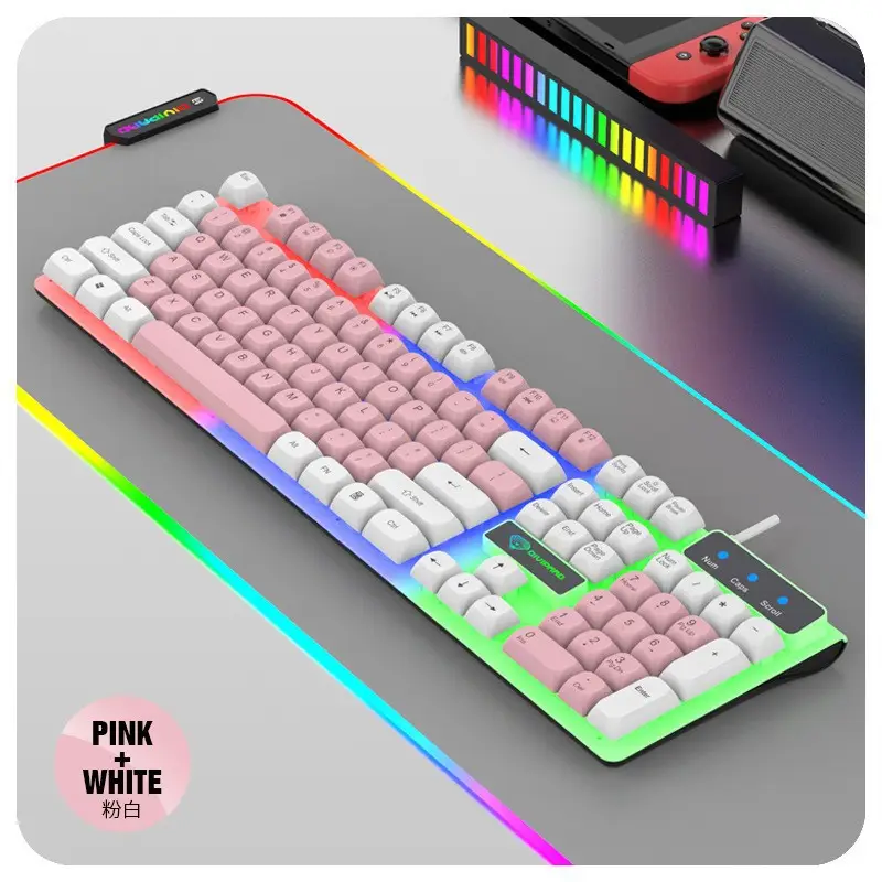 Notebook External K380 Keyboard Retro Round Keycap Mute Button Notebook Desktop Universal Neutral Keyboard