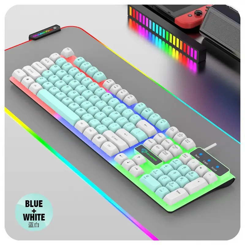 Notebook External K380 Keyboard Retro Round Keycap Mute Button Notebook Desktop Universal Neutral Keyboard