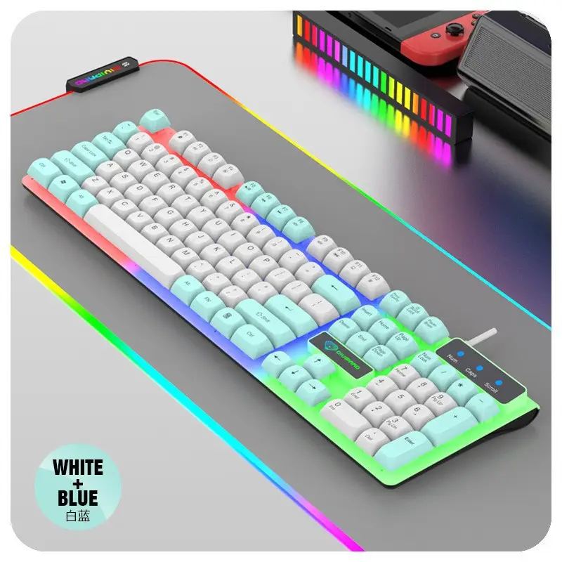 Notebook External K380 Keyboard Retro Round Keycap Mute Button Notebook Desktop Universal Neutral Keyboard