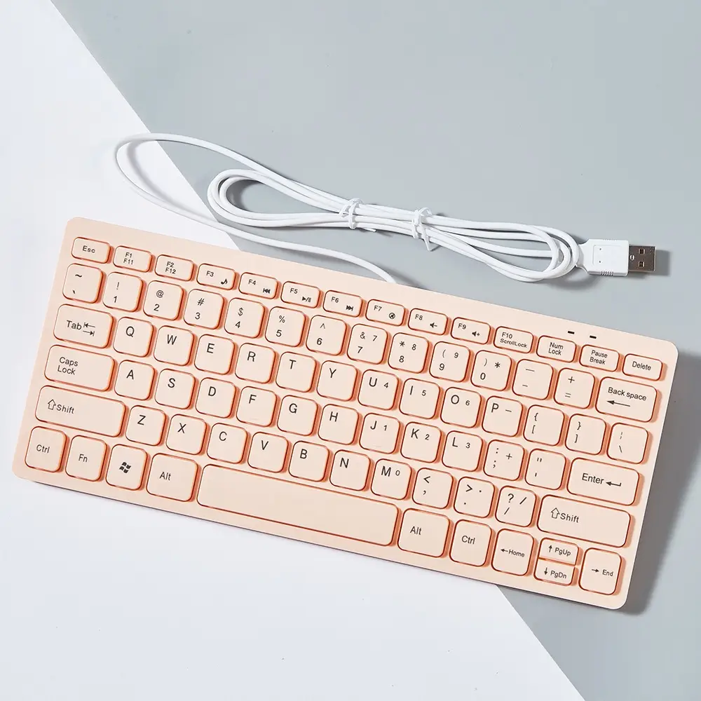 Notebook External K380 Keyboard Retro Round Keycap Mute Button Notebook Desktop Universal Neutral Keyboard