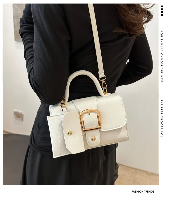 Black Small Square Handbag for Women — feature 1