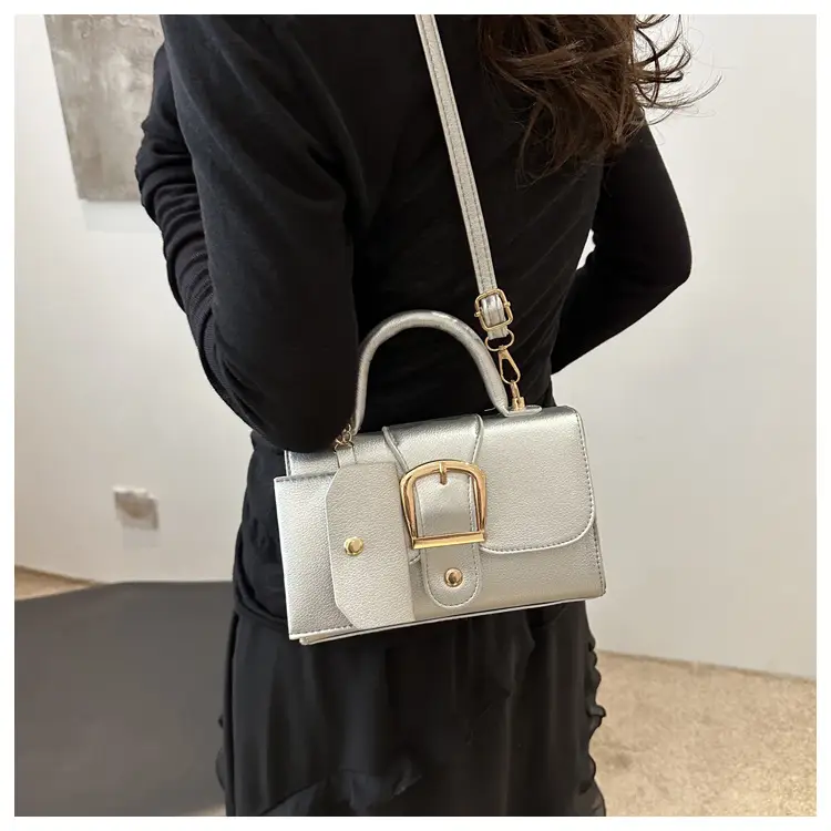 Black Small Square Handbag for Women — feature 31