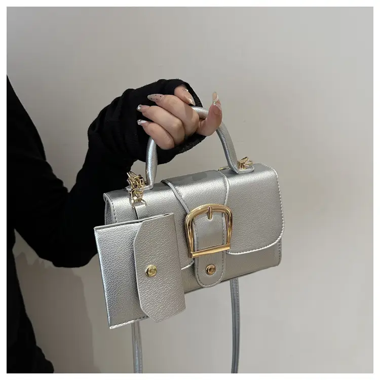 Black Small Square Handbag for Women — feature 32