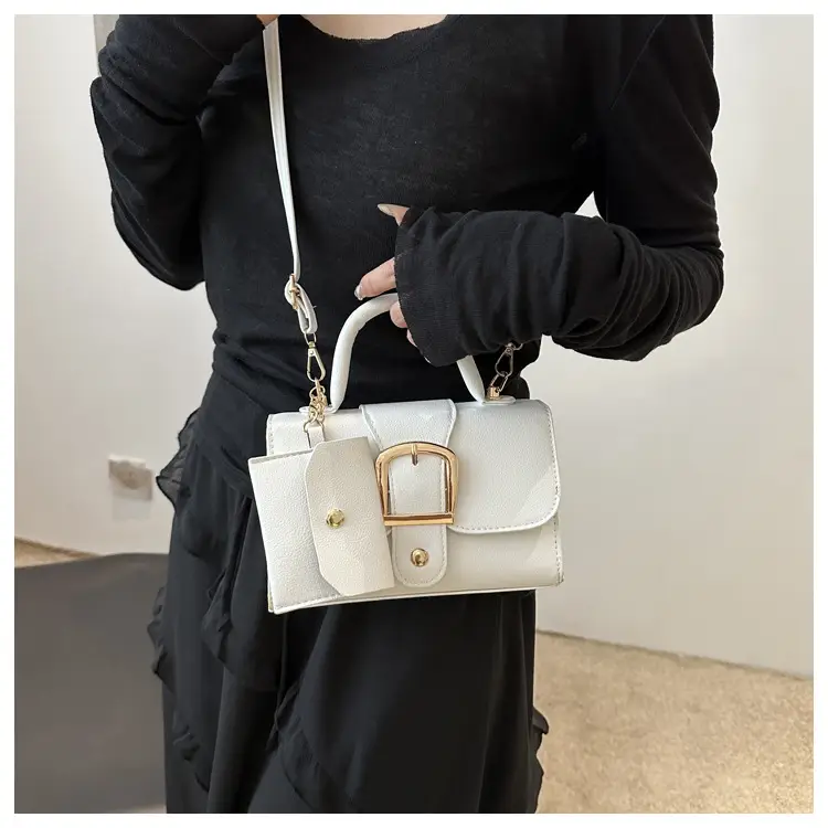 Black Small Square Handbag for Women — feature 35