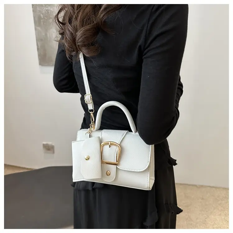 Black Small Square Handbag for Women — feature 36