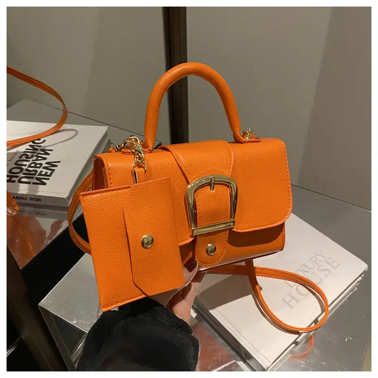 Black Small Square Handbag for Women — feature 38