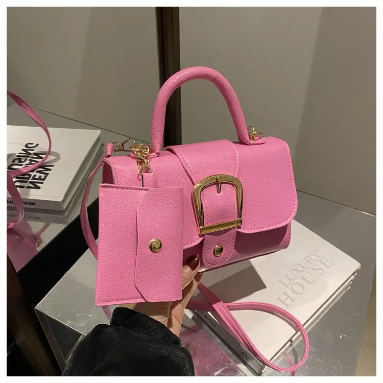 Black Small Square Handbag for Women — feature 42