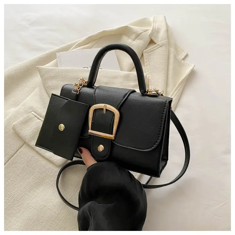 Black Small Square Handbag for Women — feature 47