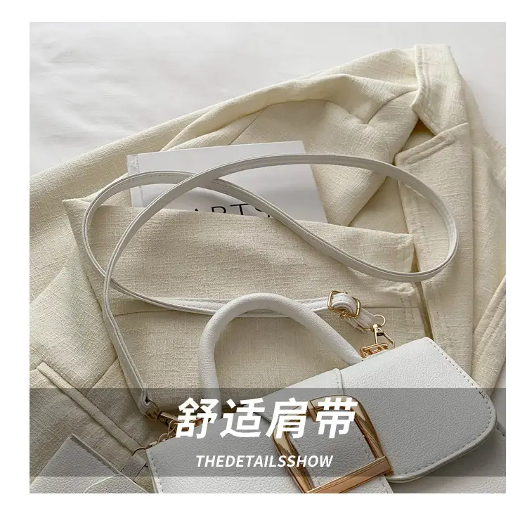Black Small Square Handbag for Women — feature 6