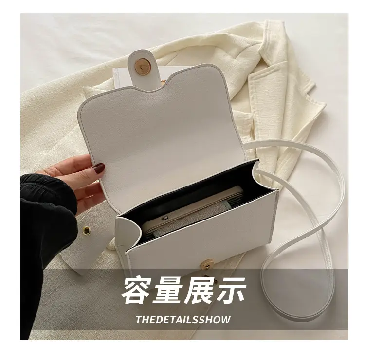 Black Small Square Handbag for Women — feature 7