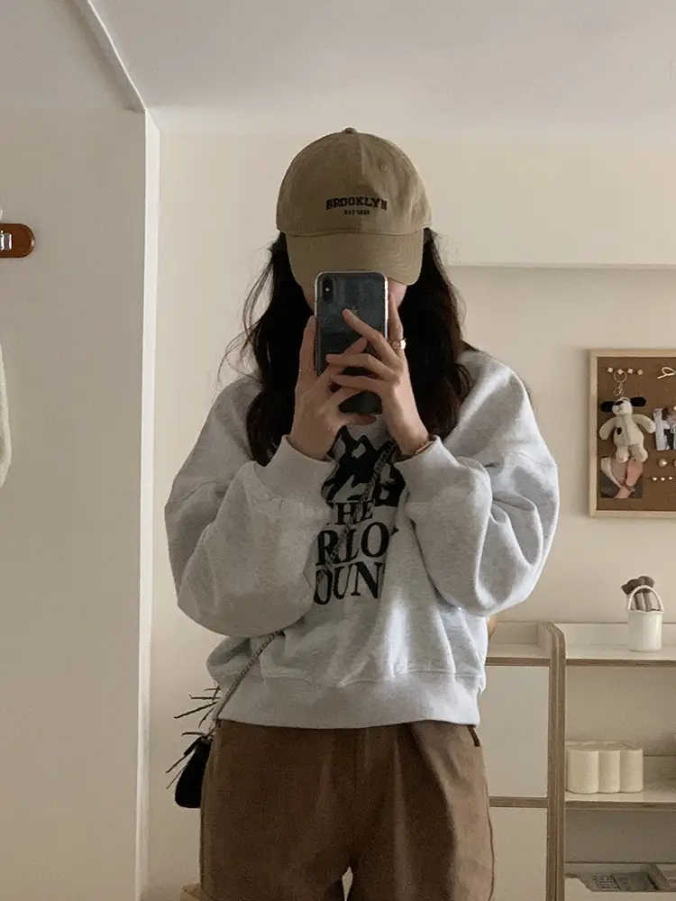 Women's Brooklyn Navy Cap Extra Large Wide Brim — feature 15