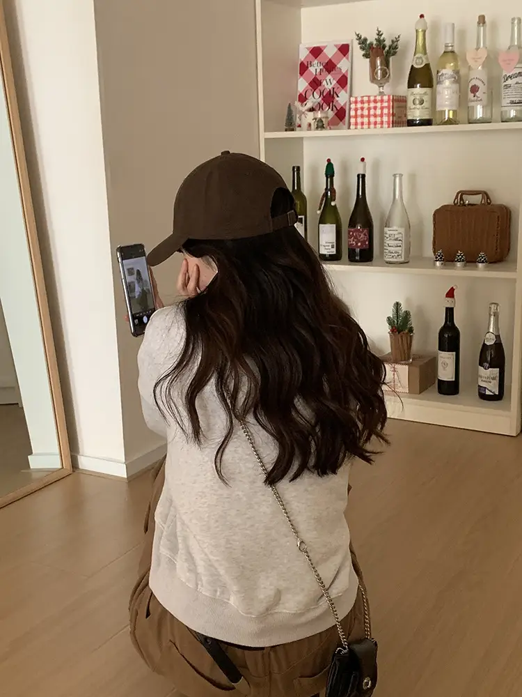 Women's Brooklyn Navy Cap Extra Large Wide Brim — feature 23