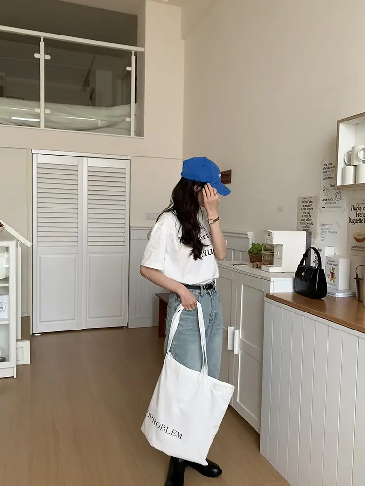 Women's Brooklyn Navy Cap Extra Large Wide Brim — feature 36