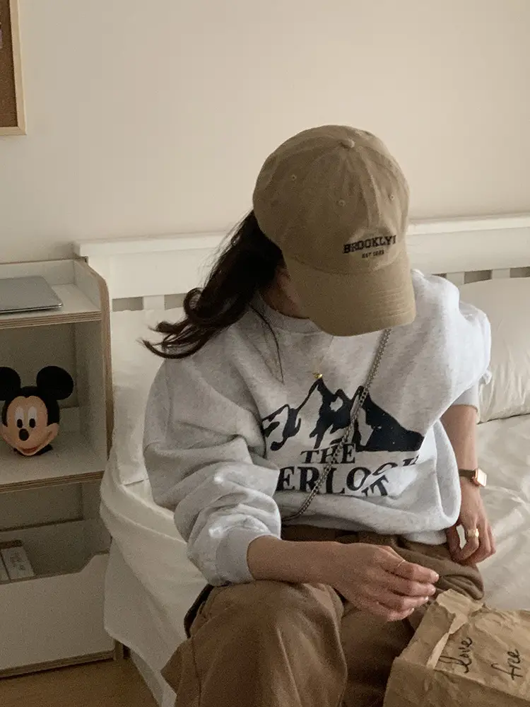 Women's Brooklyn Navy Cap Extra Large Wide Brim — feature 7