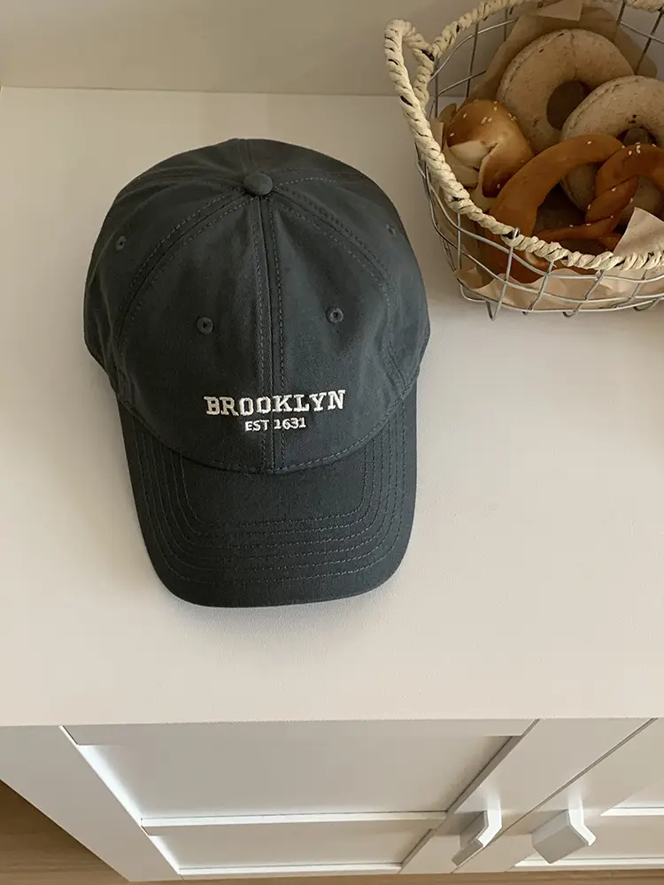 Women's Brooklyn Navy Cap Extra Large Wide Brim - Image 2