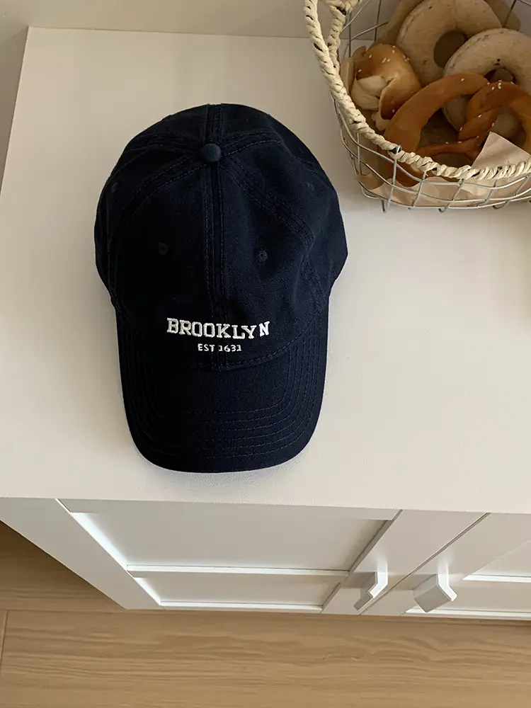 Women's Brooklyn Navy Cap Extra Large Wide Brim - Image 4