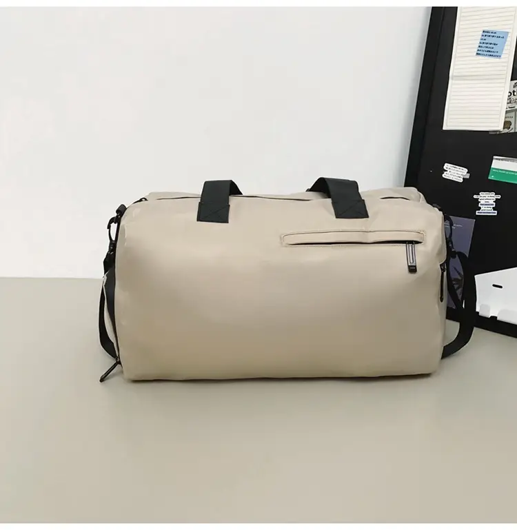 Large Capacity Gray Gym Travel Duffel Bag for Men — feature 20