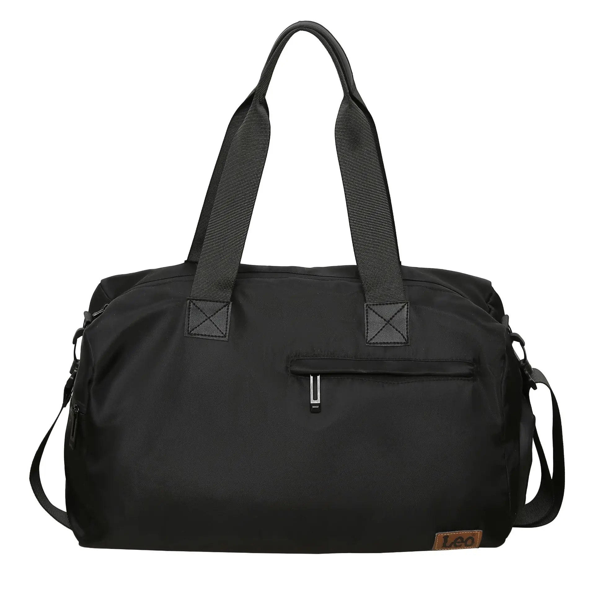 Large Capacity Gray Gym Travel Duffel Bag for Men - Image 3