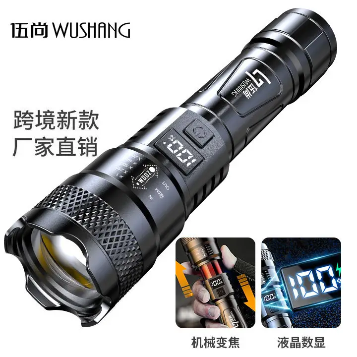 18650 Mini Zoom Flashlight Outdoor Rechargeable - Image 4