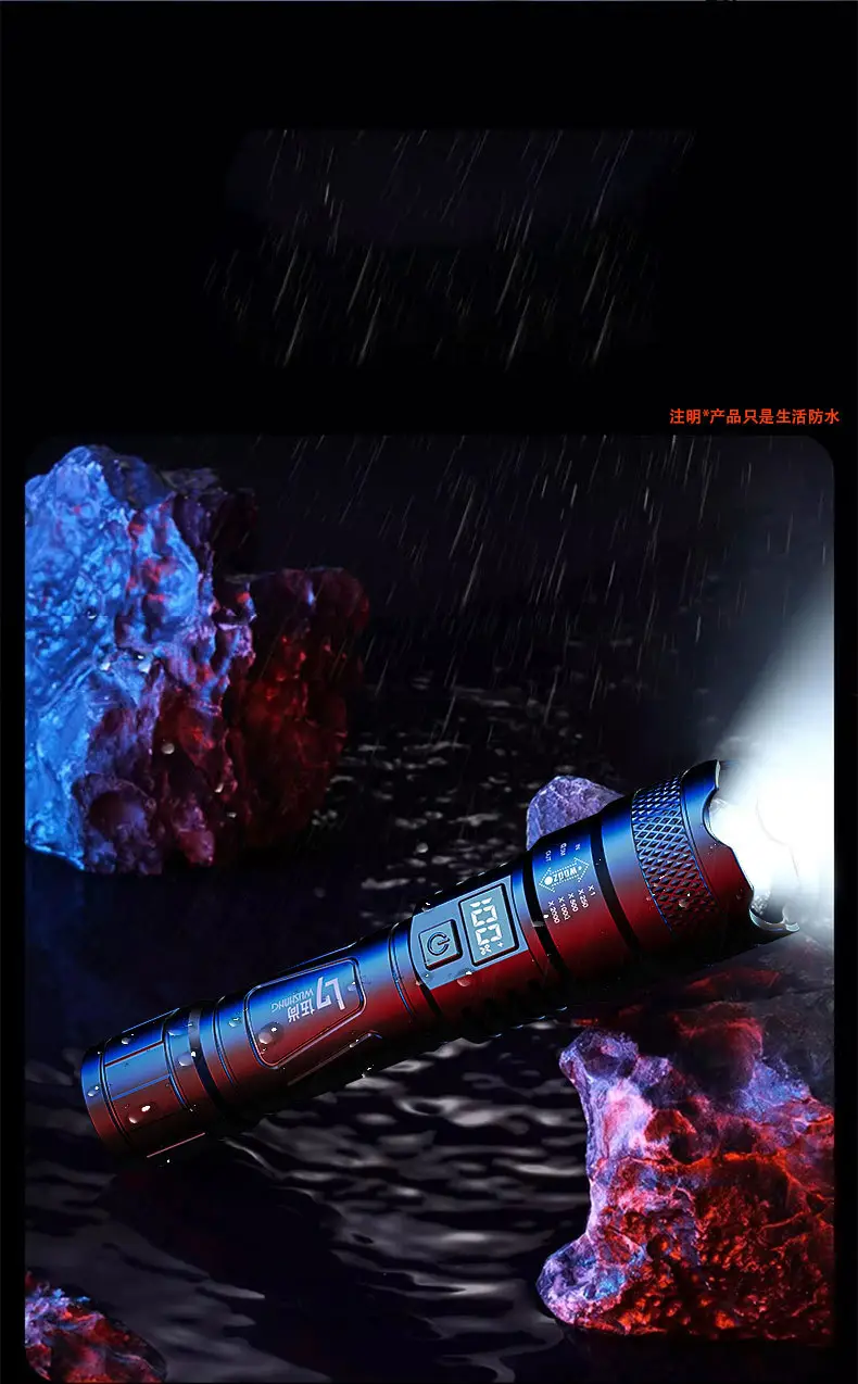 18650 Mini Zoom Flashlight Outdoor Rechargeable β feature 10