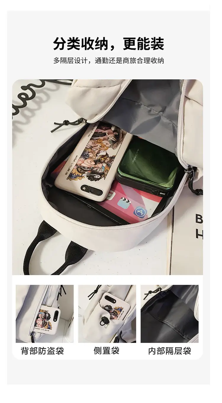 Women Japanese Style Large Capacity Travel Backpack — feature 9