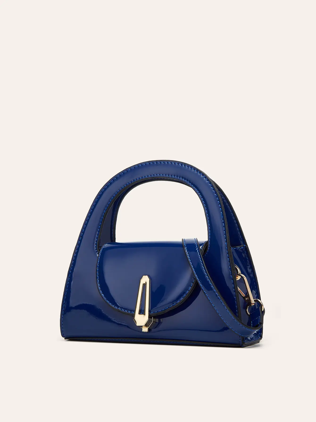 2025 Patent Leather Glossy Women's Bag Black — feature 14