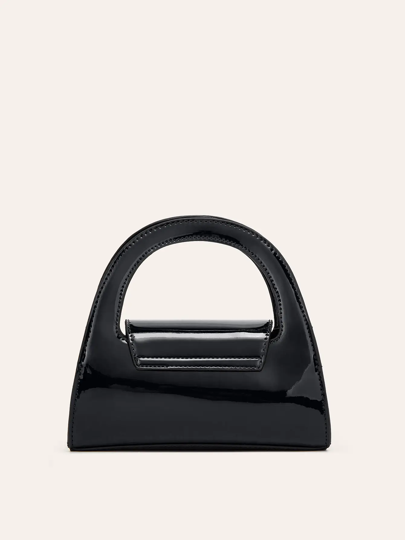 2025 Patent Leather Glossy Women's Bag Black — feature 4