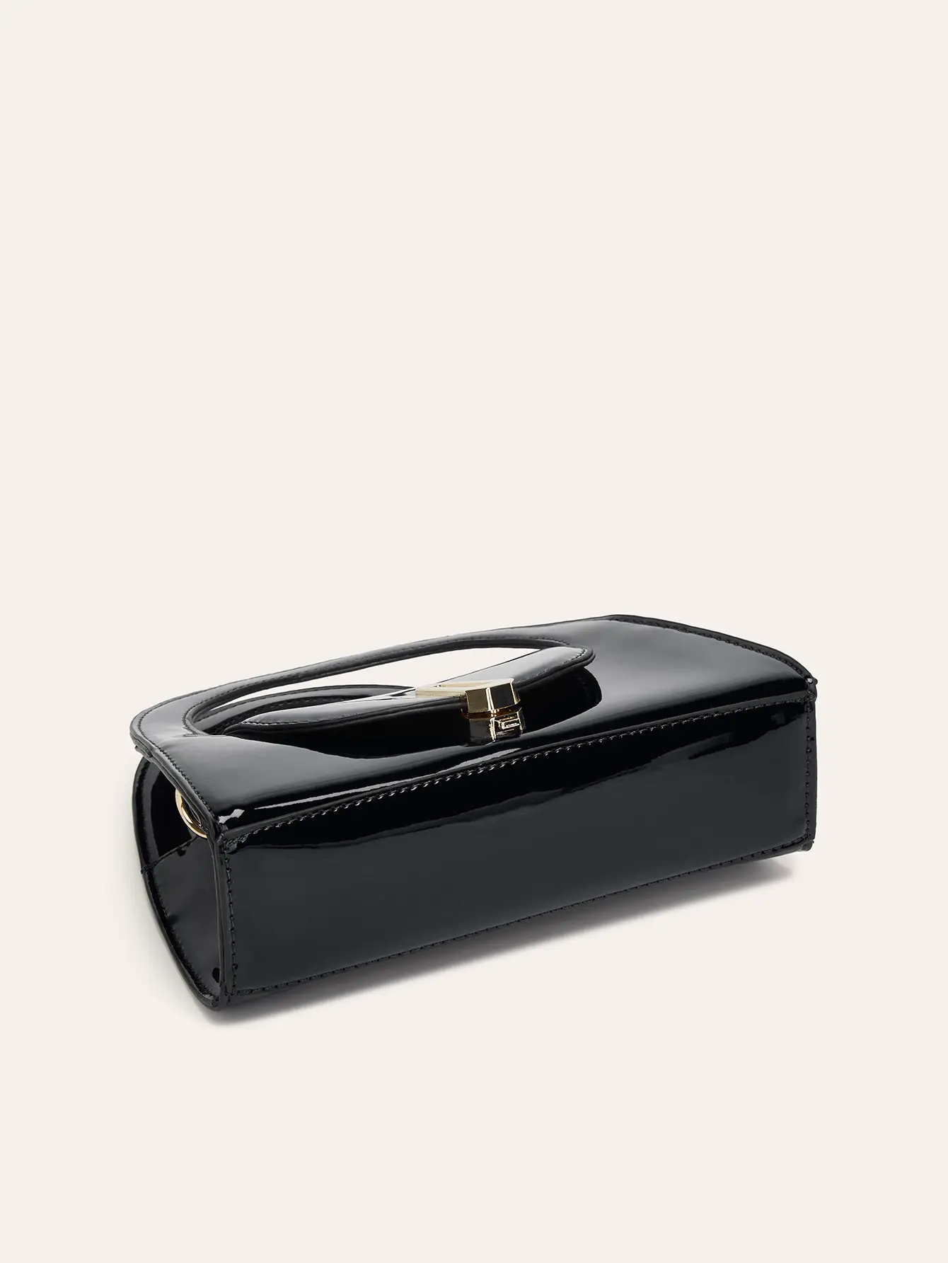 2025 Patent Leather Glossy Women's Bag Black — feature 5
