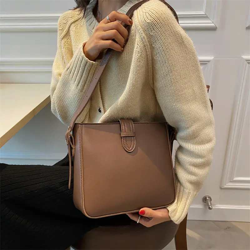 Vintage Soft Suede Shoulder Bag Women Large Capacity — feature 7