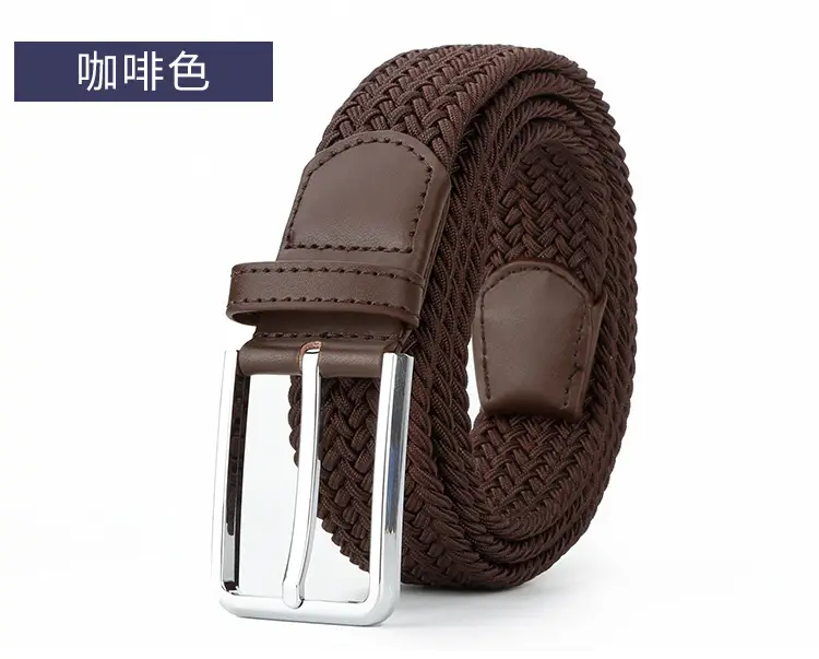 Men's All-Match Woven Belt with Pin Buckle — feature 17