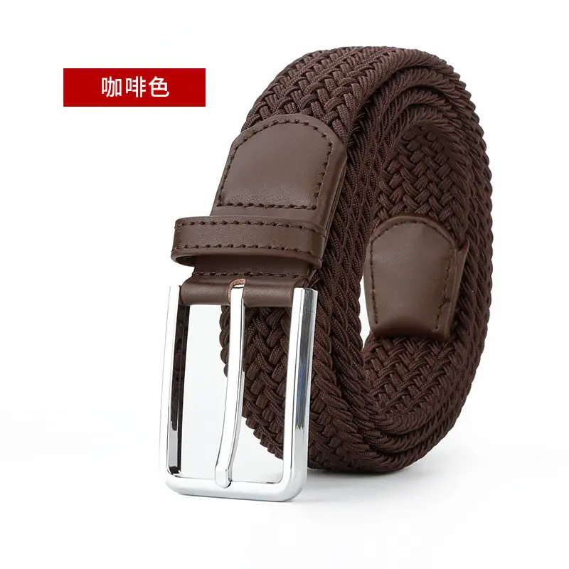 Men's All-Match Woven Belt with Pin Buckle - Image 3