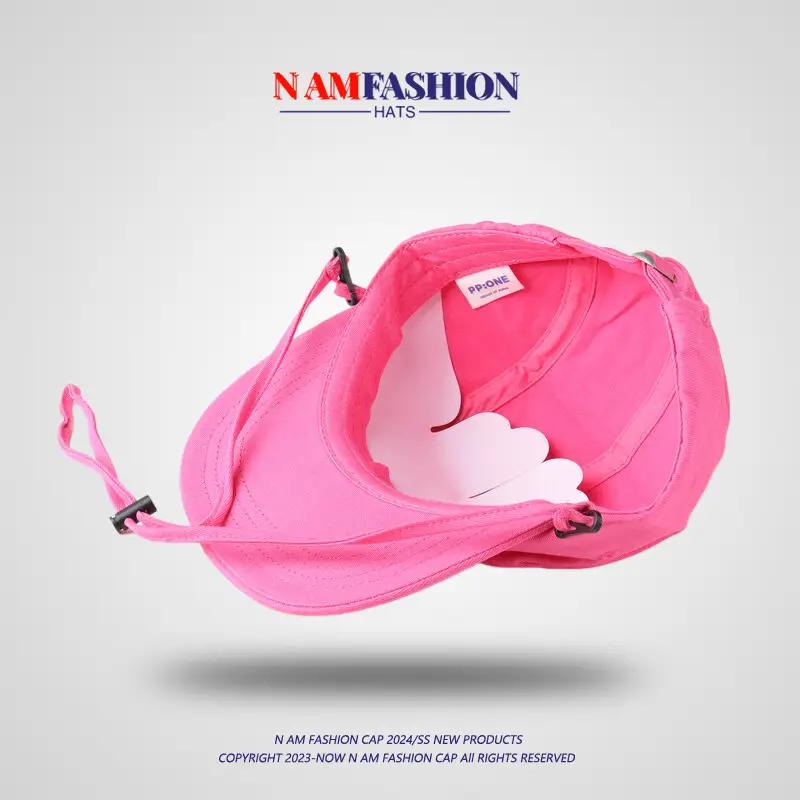 Korean-style Ins Blogger Lanyard Baseball Cap Women's Face Small Flat Eaves Street Hip-hop Cap — feature 6