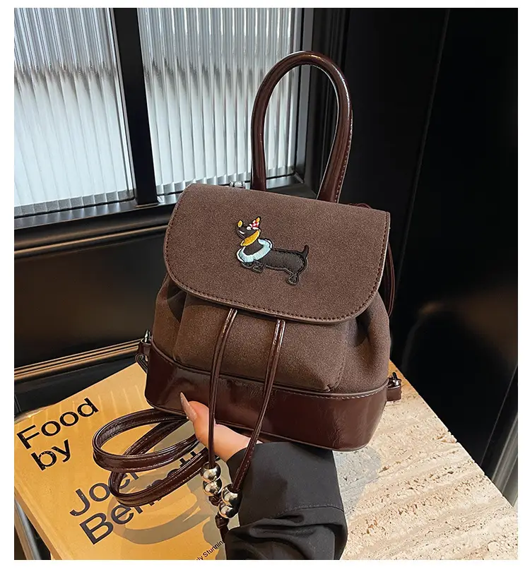 Retro College Style Women's 2024 Backpack — feature 1