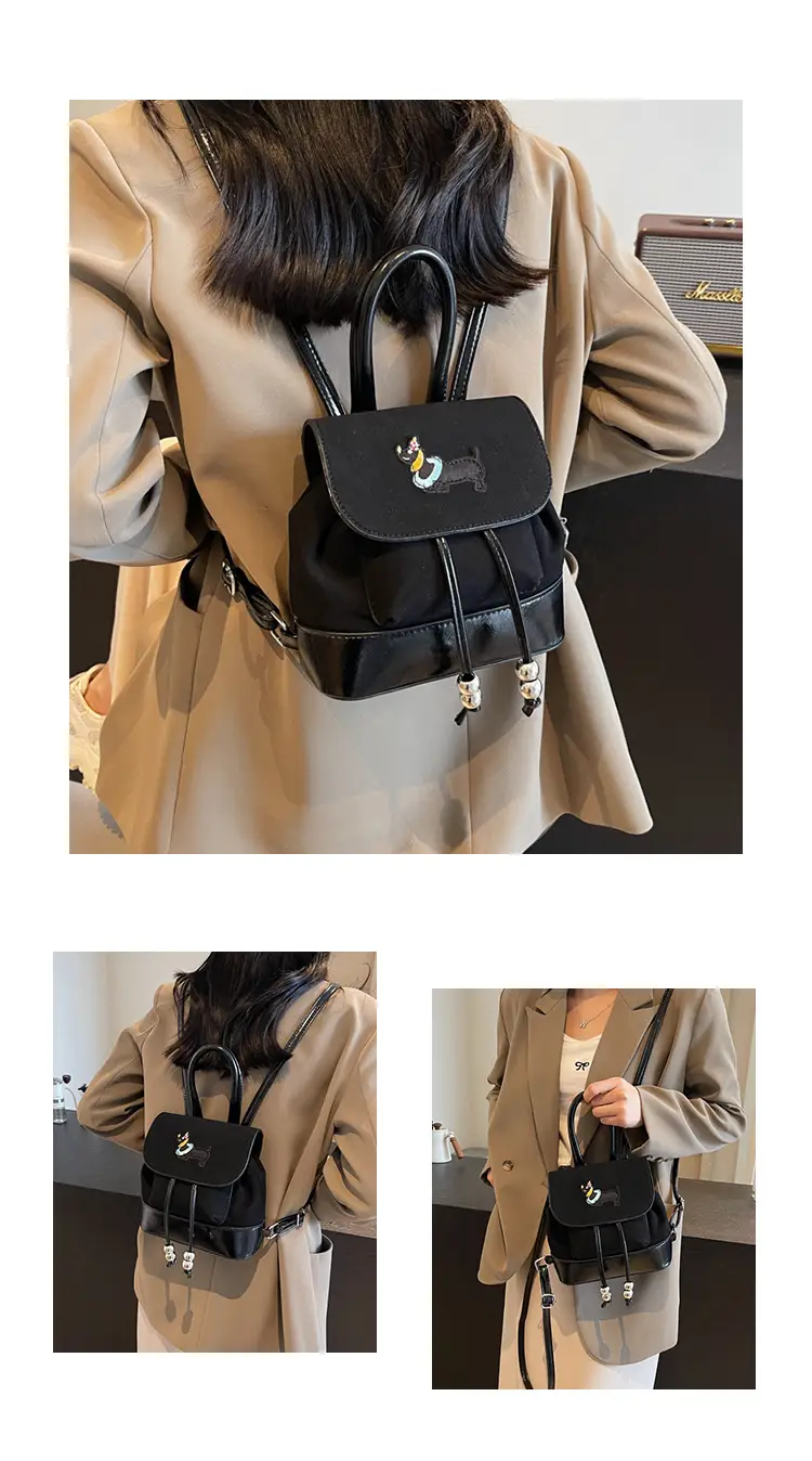 Retro College Style Women's 2024 Backpack — feature 10