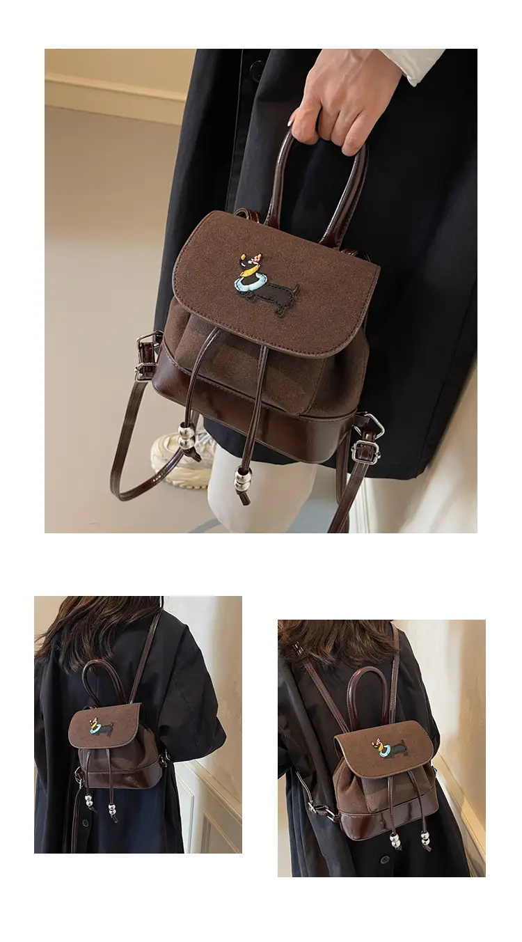 Retro College Style Women's 2024 Backpack — feature 12