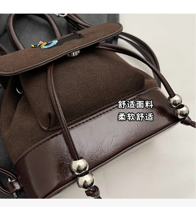 Retro College Style Women's 2024 Backpack — feature 6