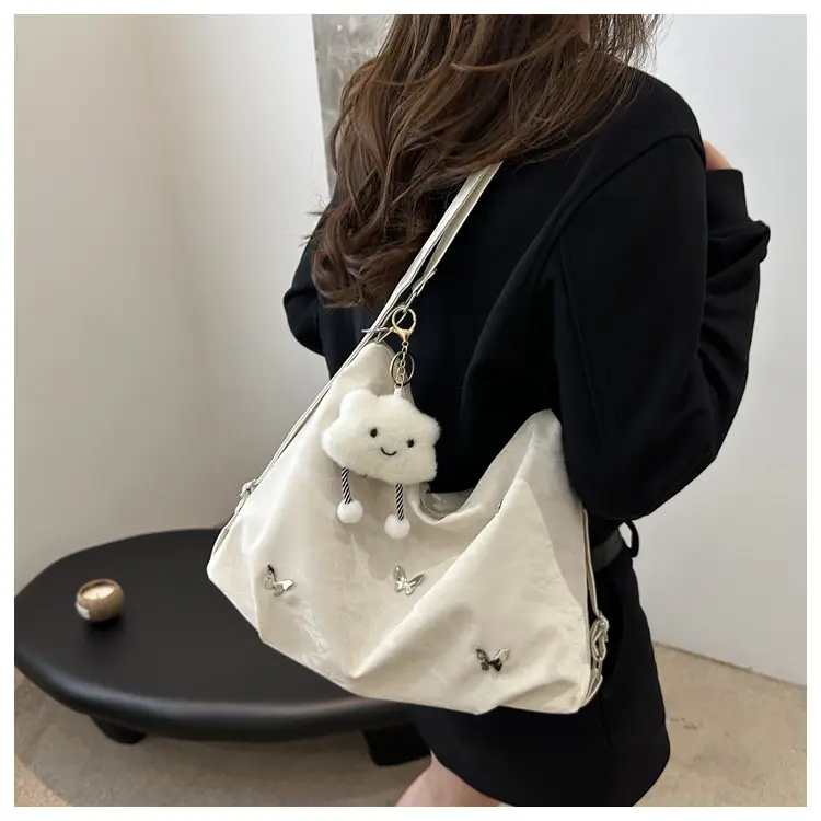 Women's Gold Embroidered Shoulder Crossbody Bag — feature 13