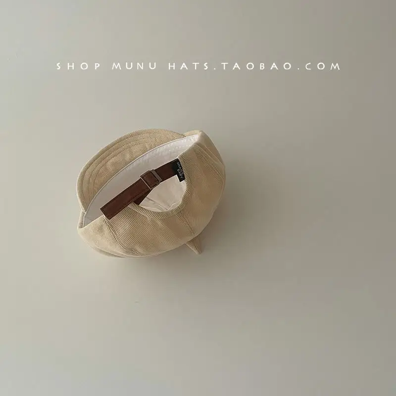 Beige Octagonal Baby Cap for Men Women — feature 13