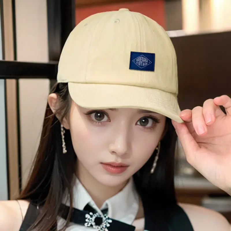 Women Soft Brimmed Baseball Cap American Style Spring Autumn - Image 6