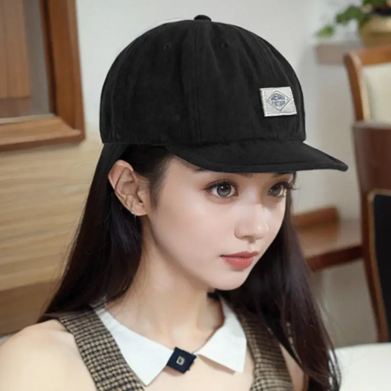 Women Soft Brimmed Baseball Cap American Style Spring Autumn - Image 8