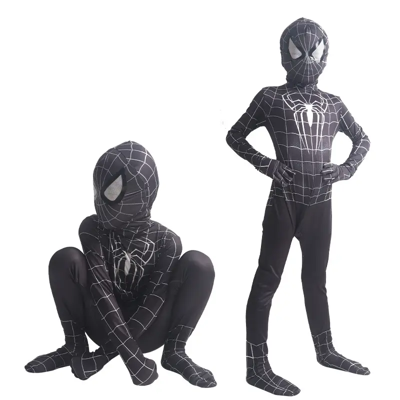 Spider-Man Tight Expedition Adult cosplay Anime Costume Halloween Kids Miles Body Clothes