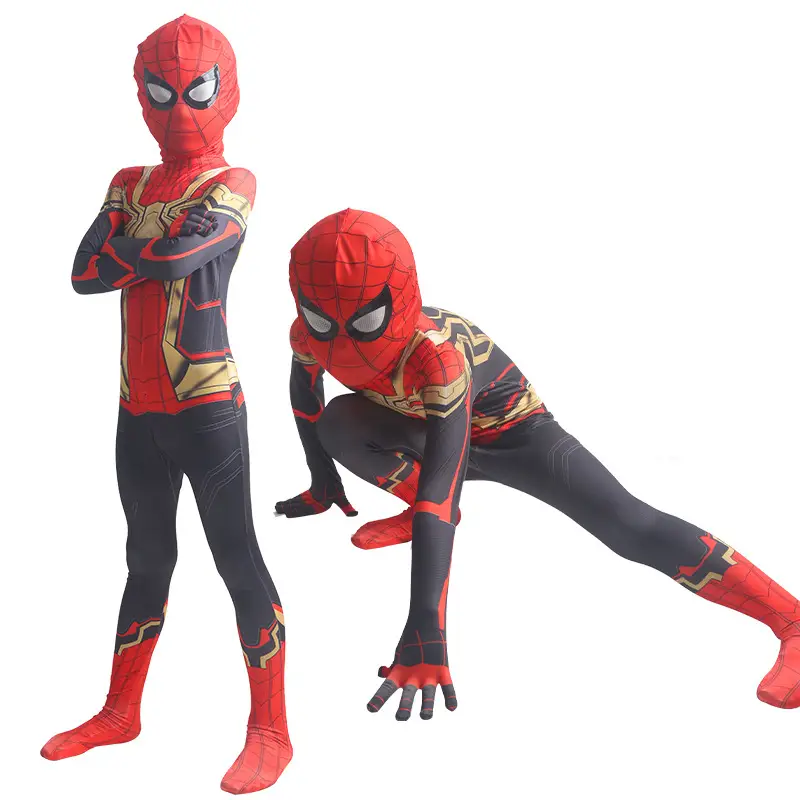 Red gold suit