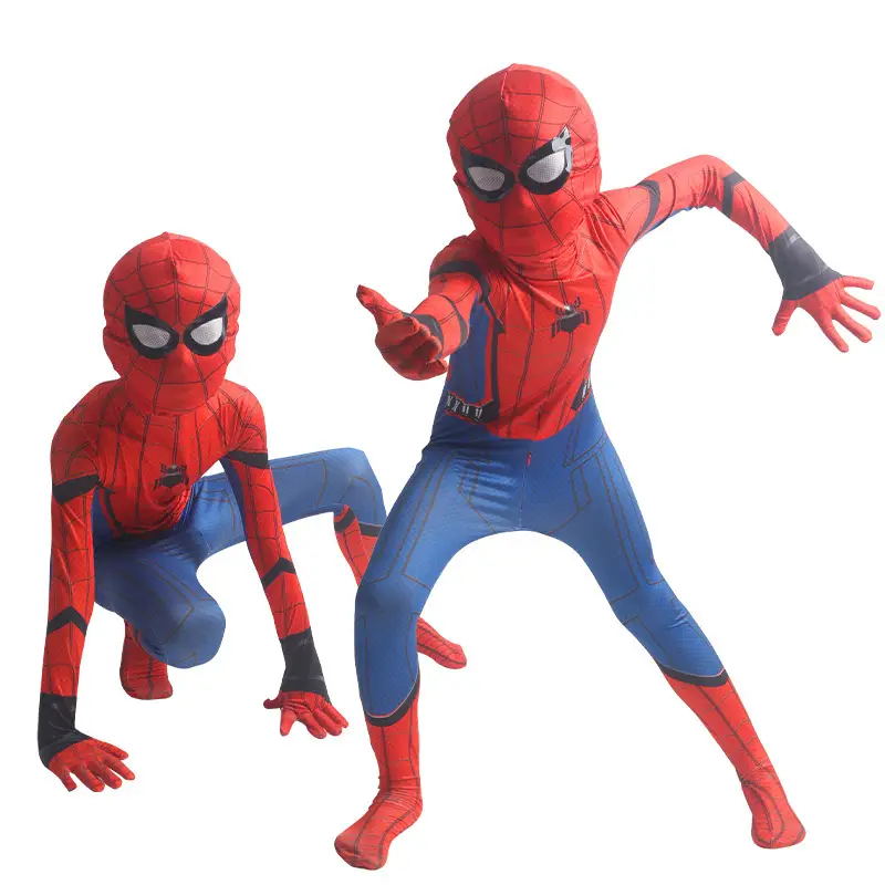 Spider-Man Tight Expedition Adult cosplay Anime Costume Halloween Kids Miles Body Clothes