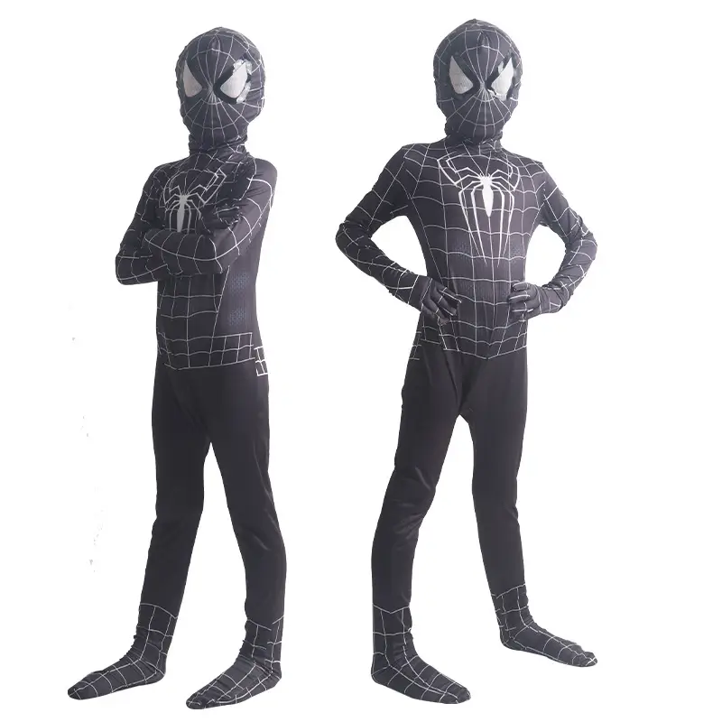 Spider-Man Tight Expedition Adult cosplay Anime Costume Halloween Kids Miles Body Clothes