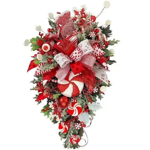 Grinch Ghost Halloween Wreath 2022 Cross-Border Hot Selling Decor