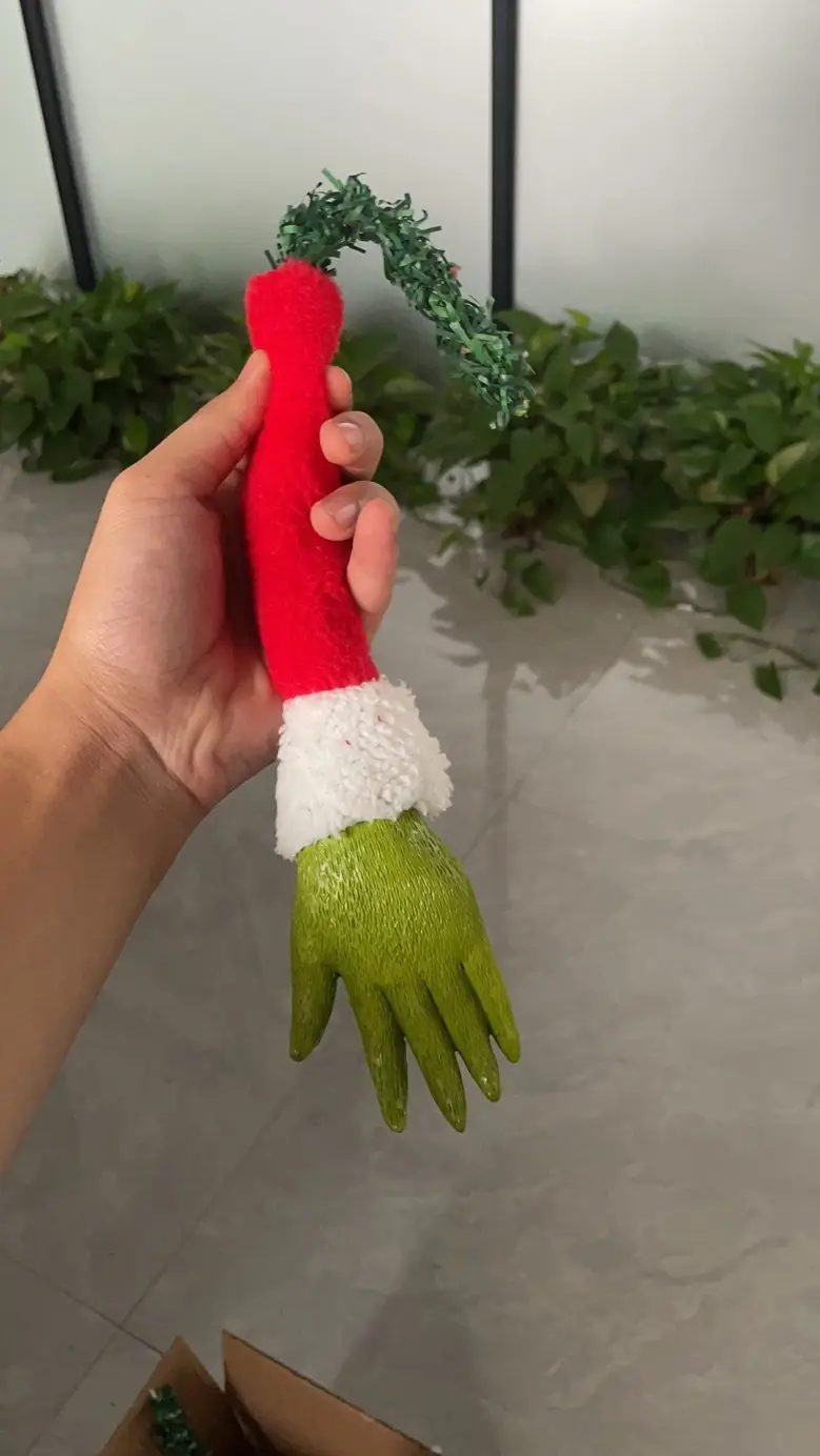Grinch Ghost Halloween Wreath 2022 Cross-Border Hot Selling Decor — feature 6